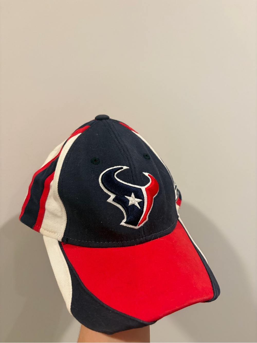 Houston Texans Red Navy Logo Cap - Official Team Style
